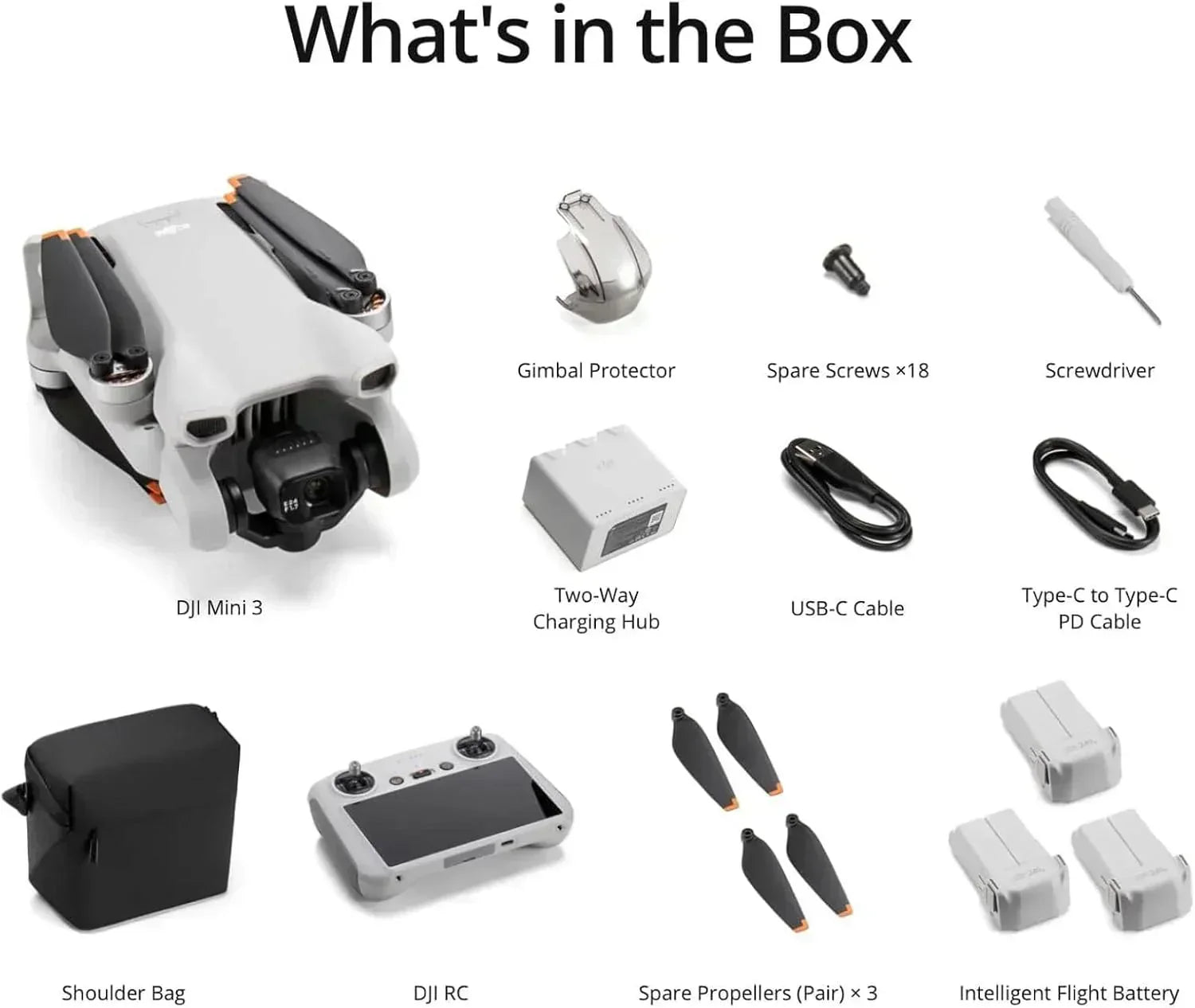 DJI Mini 3 Drones with Camera for Adults 4K 38 min Flight Time up to 32800 ft